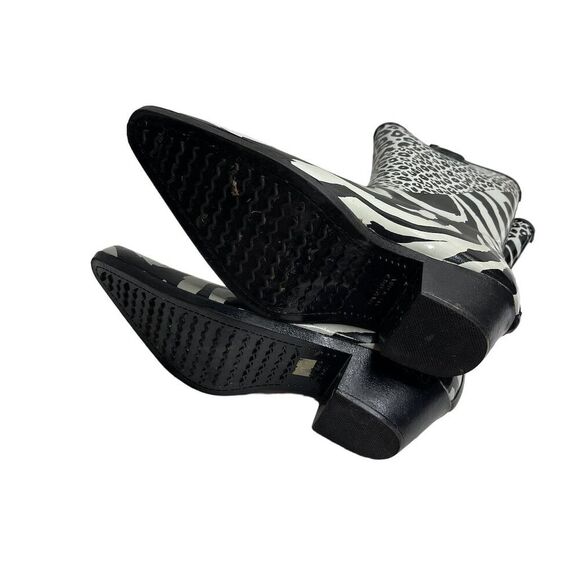 Nature BreezeWomen's Animal Print Mid-Calf Rain Boots Size 10 Waterproof - Picture 3 of 8